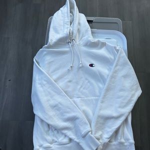 white champion hoodie